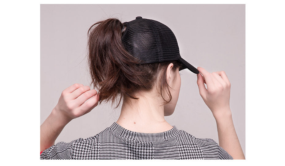 Ponytail Baseball Cap - JUMBO EARS