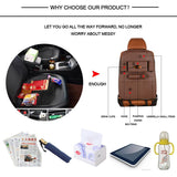 Foxy™ Leather Back Seat Organizer - JUMBO EARS