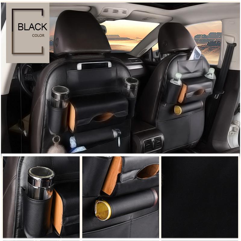 Foxy™ Leather Back Seat Organizer - JUMBO EARS