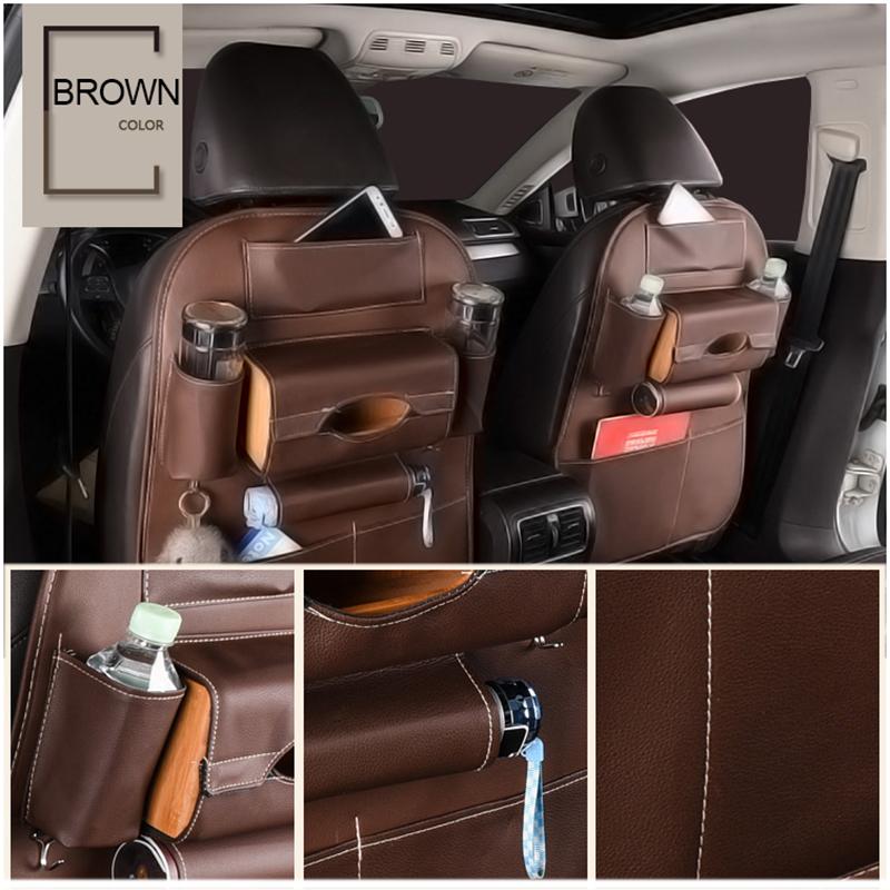 Foxy™ Leather Back Seat Organizer - JUMBO EARS