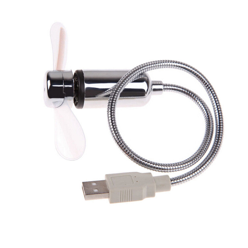 Mini USB Time LED Fan Clock - JUMBO EARS