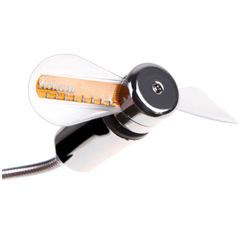 Mini USB Time LED Fan Clock - JUMBO EARS