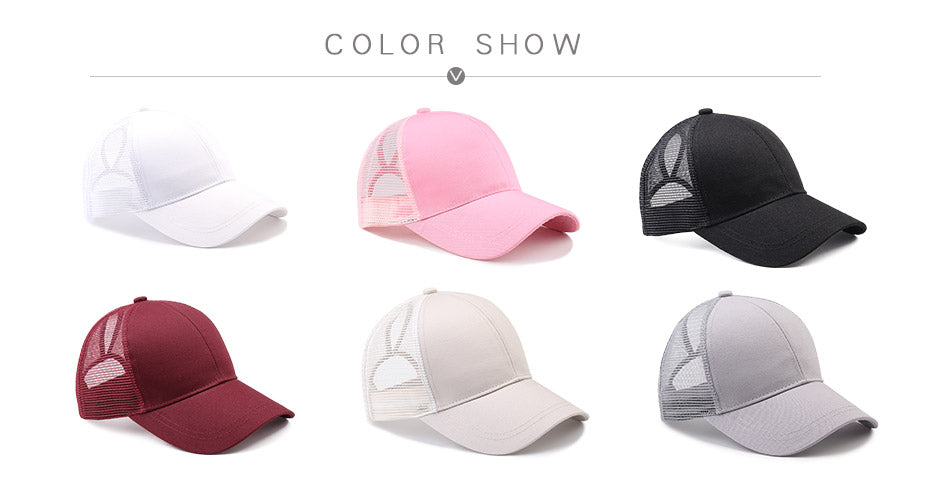 Ponytail Baseball Cap - JUMBO EARS